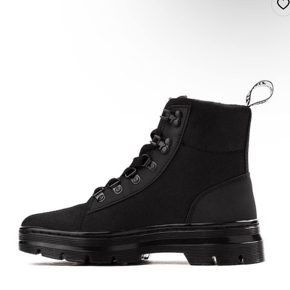 Doc martens combat style Black High-Top Boots